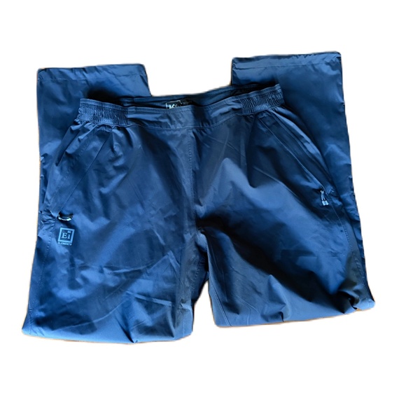 REI E1 Elements rain pant black Medium petite - Picture 2 of 15